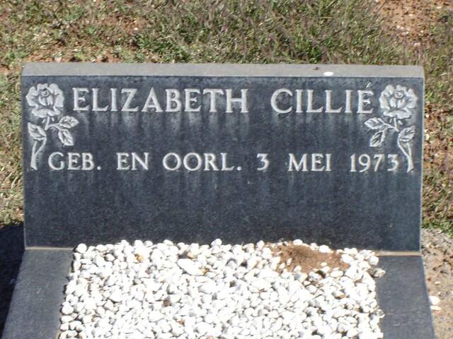 CILLIE Elizabeth 1973-1973