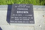 BROWN Francis 1974-1999