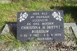 ROSSOUW Christina H. 1917-1979