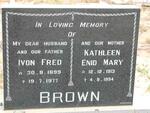 BROWN Ivon Fred 1899-1977 & Kathleen Enid Mary 1913-1994