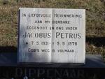 DIPPENAAR Jacobus Petrus 1931-1978