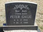 GATJE Peter 1946-1988