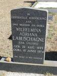 LABUSCHAGNE Wilhelmina Adriana nee CILLIERS 1893-1974