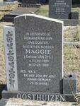 OOSTHUIZEN Maggie nee VAN ZYL 1951-1989