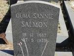 SALMON Sannie 1887-1975