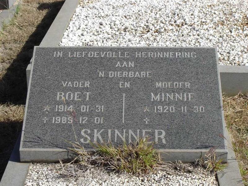 SKINNER Boet 1914-1989 & Minnie 1920-
