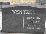 WENTZEL Martin Phillip 1936-1986