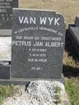 WYK Petrus Jan Albert, van 1883-1972