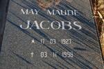 JACOBS May Maude 1927-1998