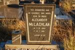 McLACHLAN Alexander 1948-1981