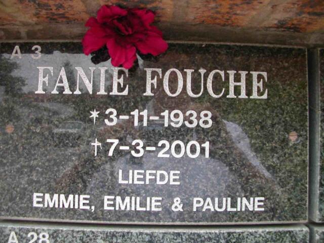 FOUCHE Fanie 1938-2001