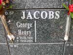 JACOBS George Henry 1930-2005