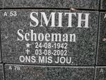 SMITH Schoeman 1942-2002