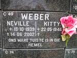 WEBER Neville 1939-2002 & Kitty 1946-
