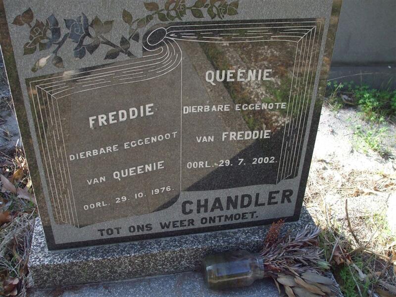 CHANDLER Freddie -1976 & Queenie -2002
