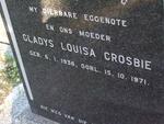 CROSBIE Gladys Louisa 1936-1971