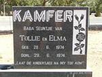 KAMFER Baba 1974-1974
