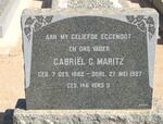 MARITZ Gabriël G. 1882-1957