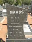 MAASS Marie 1943-1974