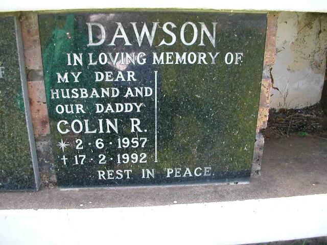 DAWSON Colin R. 1957- 1992