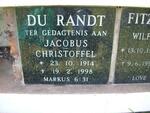 RANDT Jacobus Christoffel, du 1914-1998