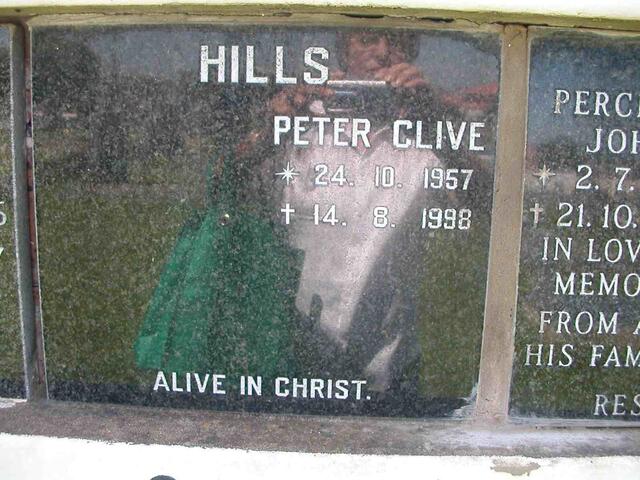HILLS Peter Clive 1957-1998