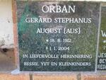 ORBAN Gerard Stephanus August 1912-2004