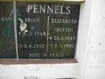 PENNELS Brian 1948-1992 & Elizabeth BLYTH 1949-1992