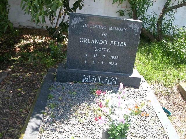 MALAN Orlando Peter 1923-1984