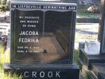 CROOK Jacoba Fedrika 1929-1987