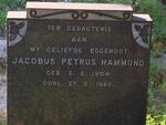 HAMMOND Jacobus Petrus 1904-1965