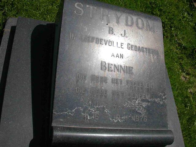 STRYDOM B. J. 1955-1976