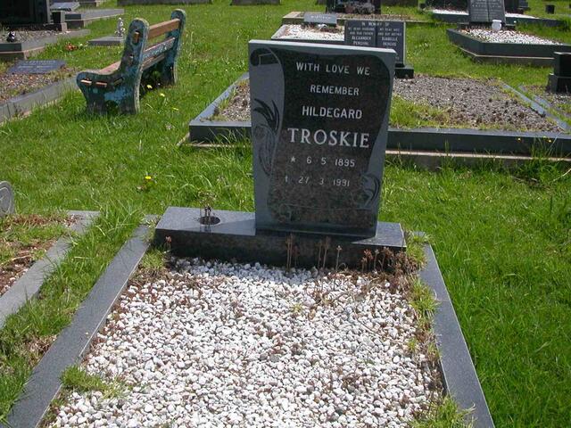 TROSKIE Hildegard 1896-1991
