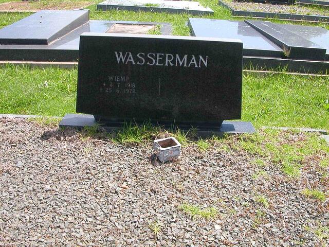 WASSERMAN Wiemp 1918-1972
