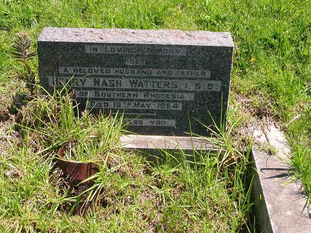 WATTERS Henry Nash  -1964