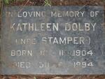 DOLBY Kathleen nee STAMPER 1904-1994