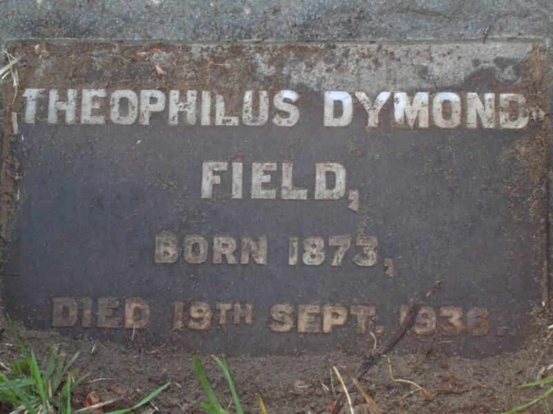 FIELD Theophilus Dymond 1873-1936