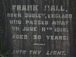 HALL Frank -1915