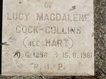 COCK-COLLINS Lucy Magdalene nee HART 1898-1981