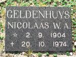 GELDENHUYS Nicolaas W.A. 1904-1974