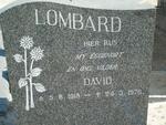 LOMBARD David 1919-1976