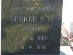 CRONJE George S.D. 1906-1976