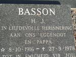 BASSON H.J. 1916-1978