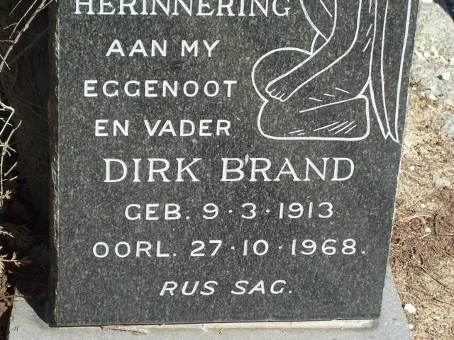 BRAND Dirk 1913-1968