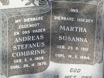 COMBRINK Andreas Stefanus 1908-1976 & Martha Susanna 1912-1984