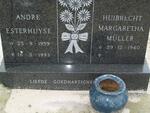 ESTERHUYSE Andre 1959-1993 :: MULLER Huibrecht Margaretha 1940-