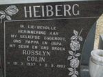 HEIBERG Rosslyn Colin 1937-1993