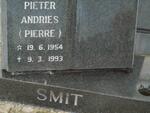 SMIT Pieter Andries 1954-1993