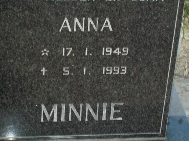 MINNIE Anna 1949-1993