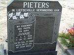 PIETERS Jannie 1936-1992